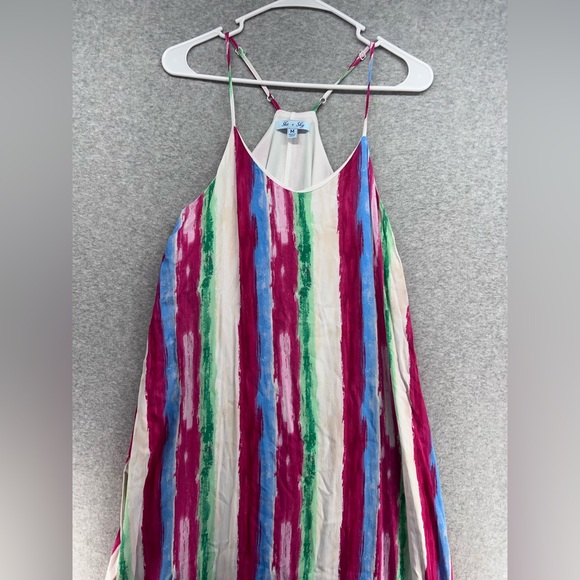 She + Sky Dresses & Skirts - She + Sky Multicolor Brushstroke Dress